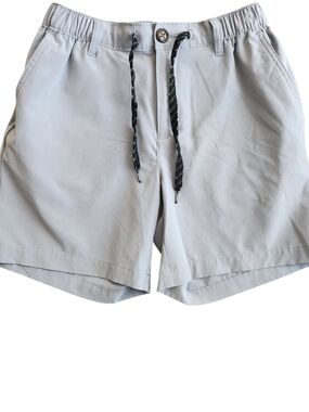 Chubbies Everywear Shorts Men's S Gray Drawstring Golf Performance Beach Resort
